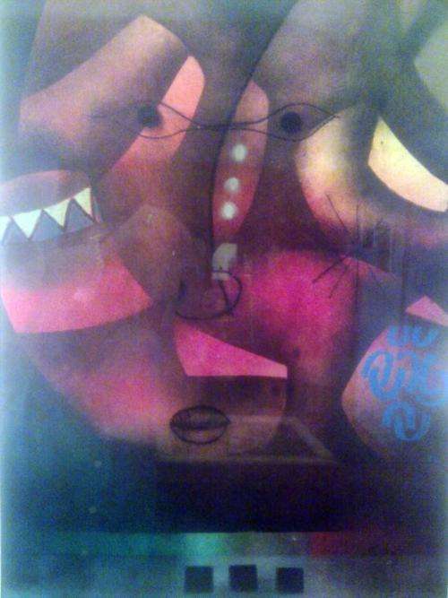 Winston Saoli - A beautiful abstract from SA's best talent! Low price - get it now!!